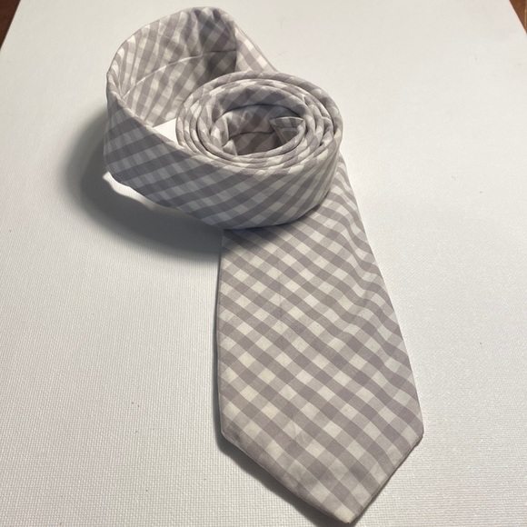 Mens plaid J.Crew tie - Picture 2 of 12